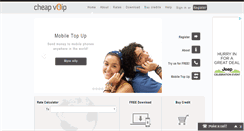 Desktop Screenshot of cheapvoip.com